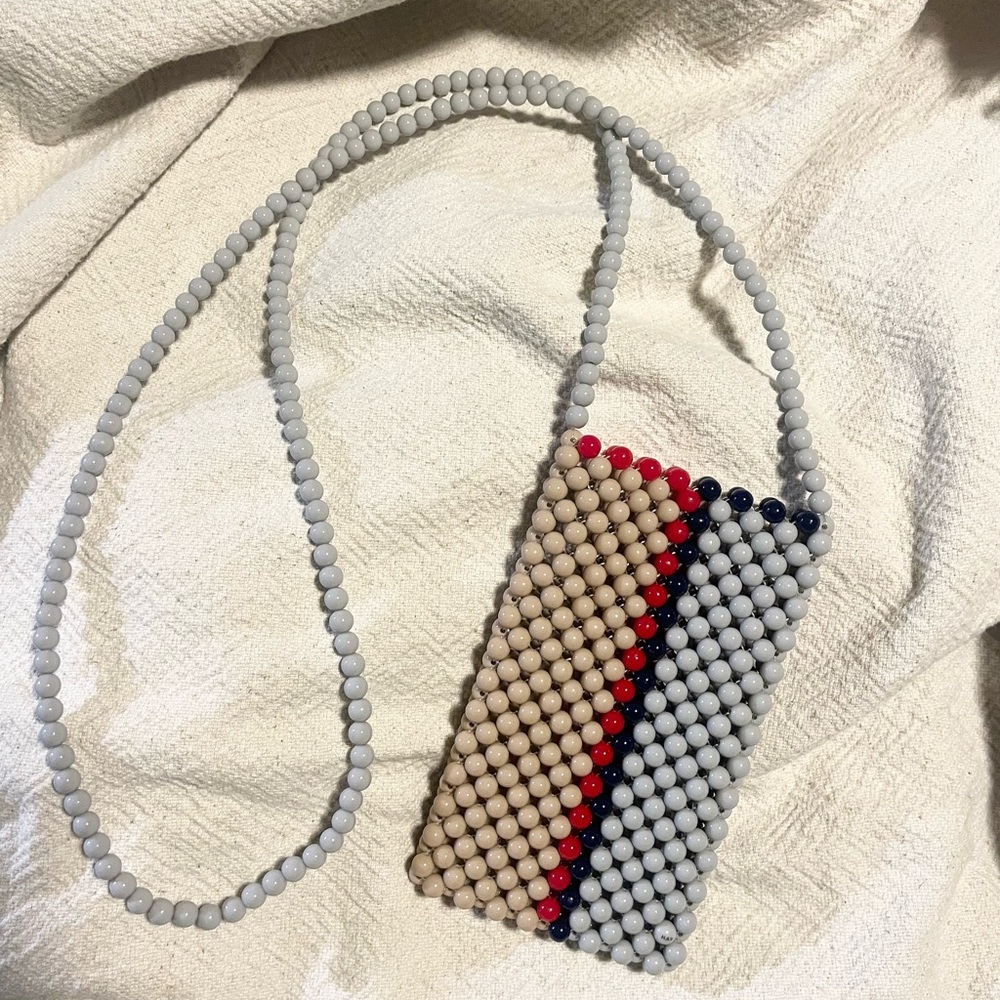 Ana Kras Hay Perla Phone Holder / Bead Bag limited edition